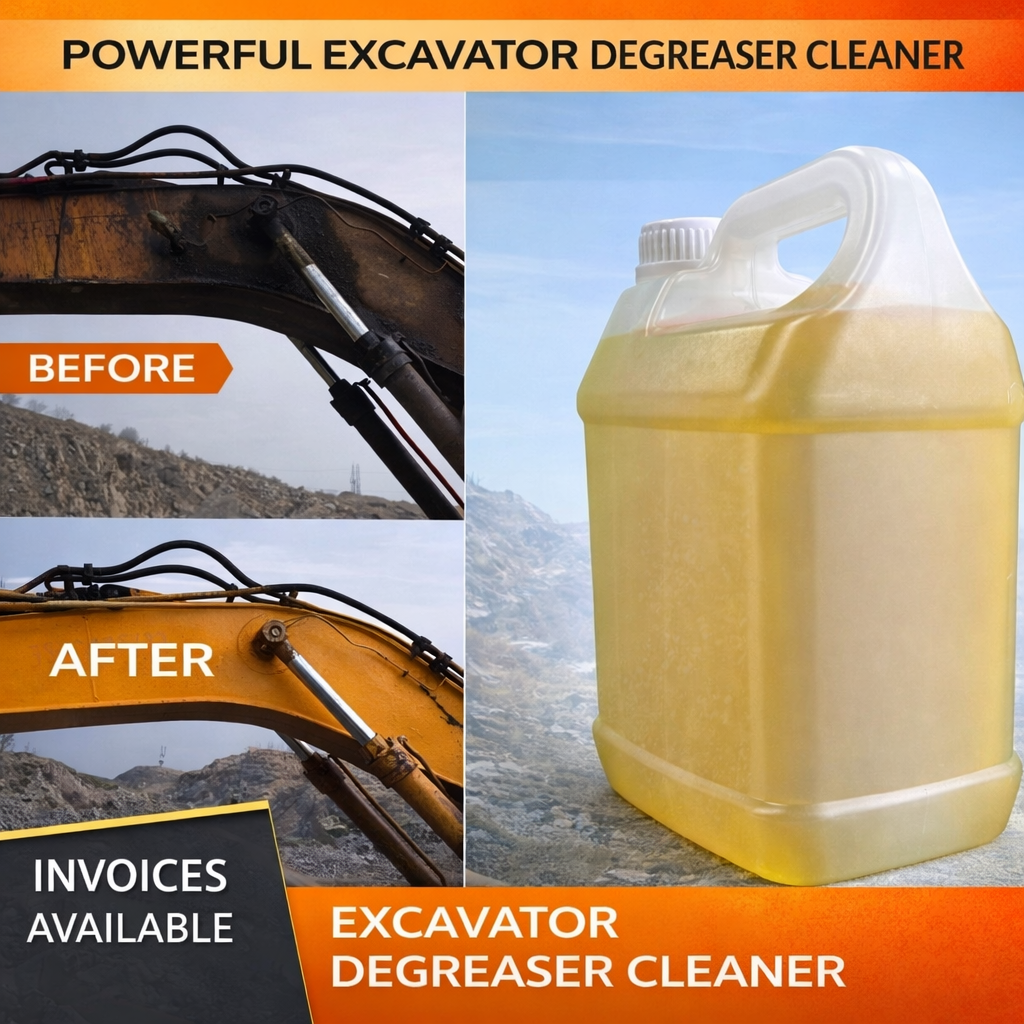 Heavy-Duty Degreaser Cleaner for Excavators and Heavy Machinery (1L) - Image 4