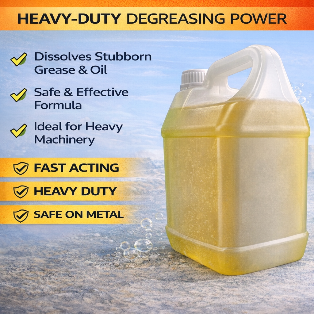 Heavy-Duty Degreaser Cleaner for Excavators and Heavy Machinery (1L) - Image 2