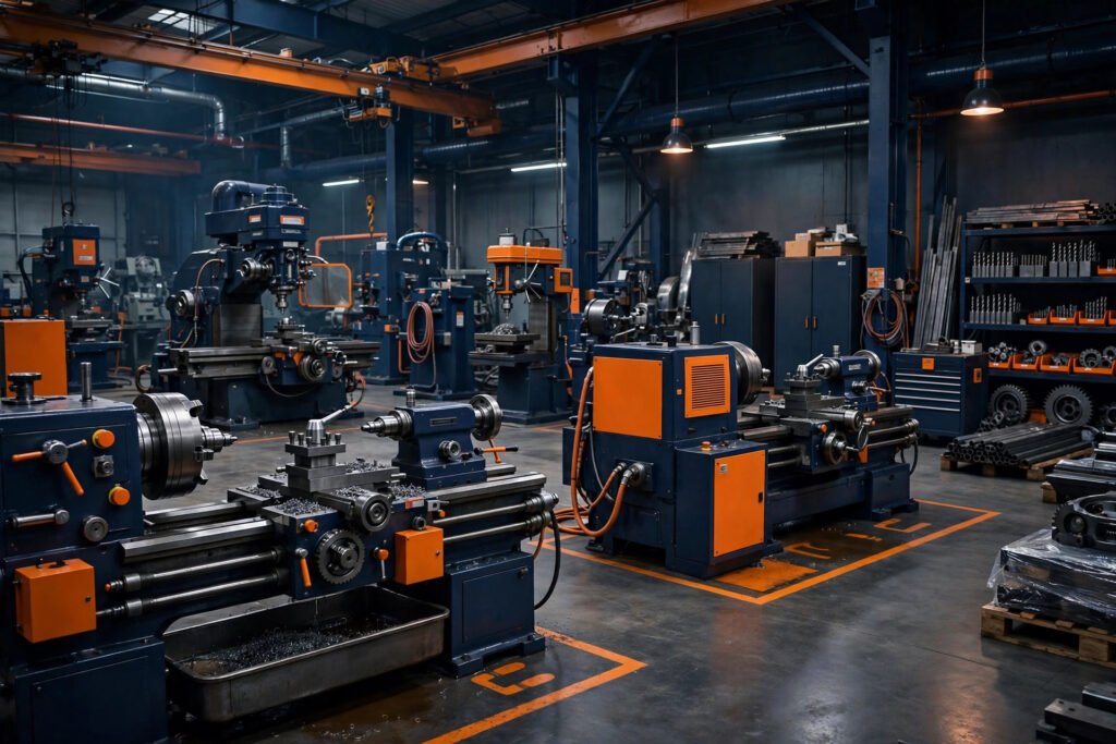 Machinery and industrial equipment for bulk industrial supply